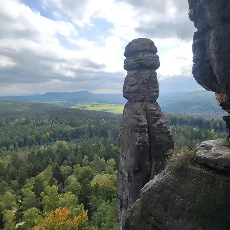 公寓 Monsei - Herzstueck In Bad Schandau, Lage, Modern, Mit Parkplatz!