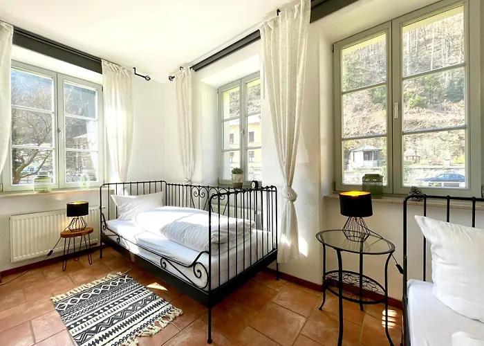 公寓 Monsei - Herzstueck In Bad Schandau, Lage, Modern, Mit Parkplatz! *