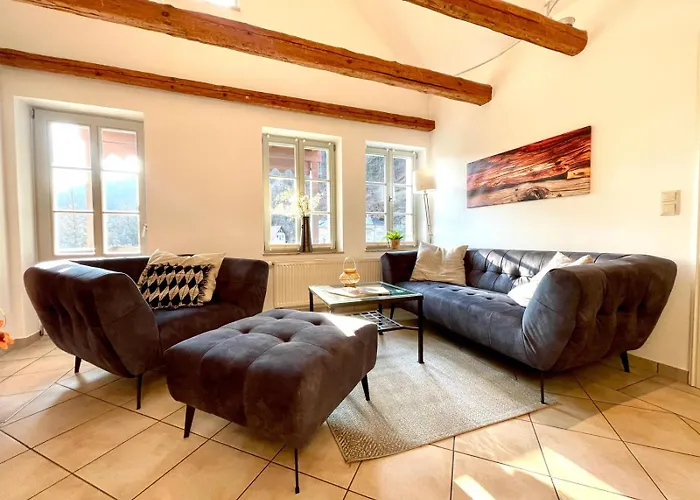 Апартаменты Monsei - Herzstueck In Bad Schandau, Lage, Modern, Mit Parkplatz! Бад-Шандау