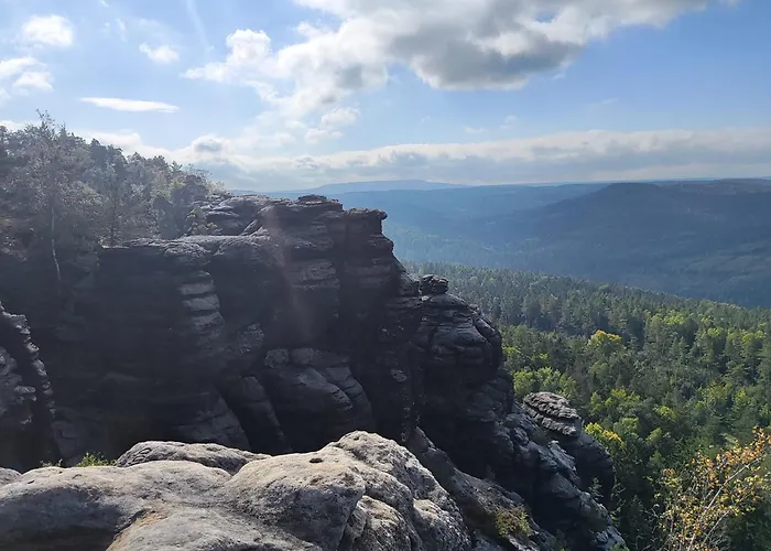 Monsei - Herzstueck In Bad Schandau, Lage, Modern, Mit Parkplatz! 巴特尚道