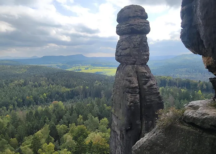 公寓 Monsei - Herzstueck In Bad Schandau, Lage, Modern, Mit Parkplatz!